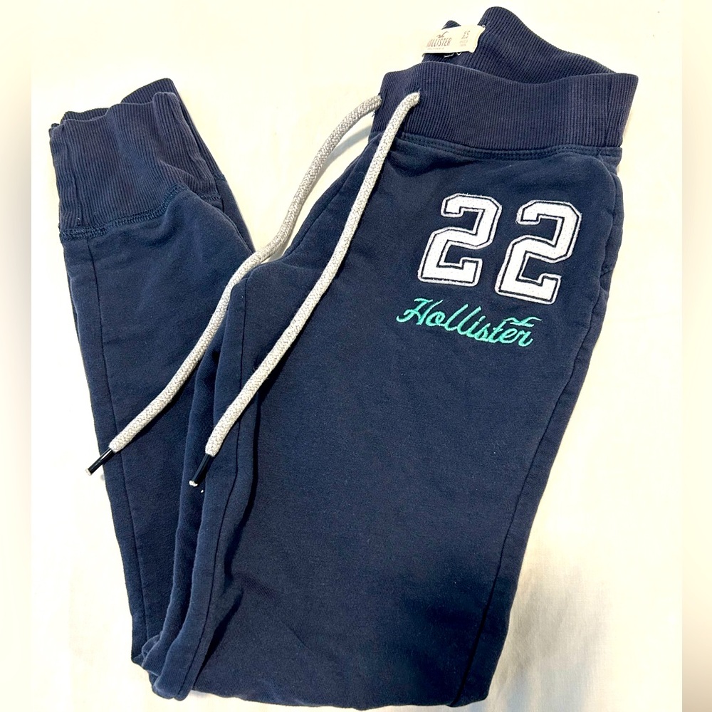 Hollister Navy Sweatpants